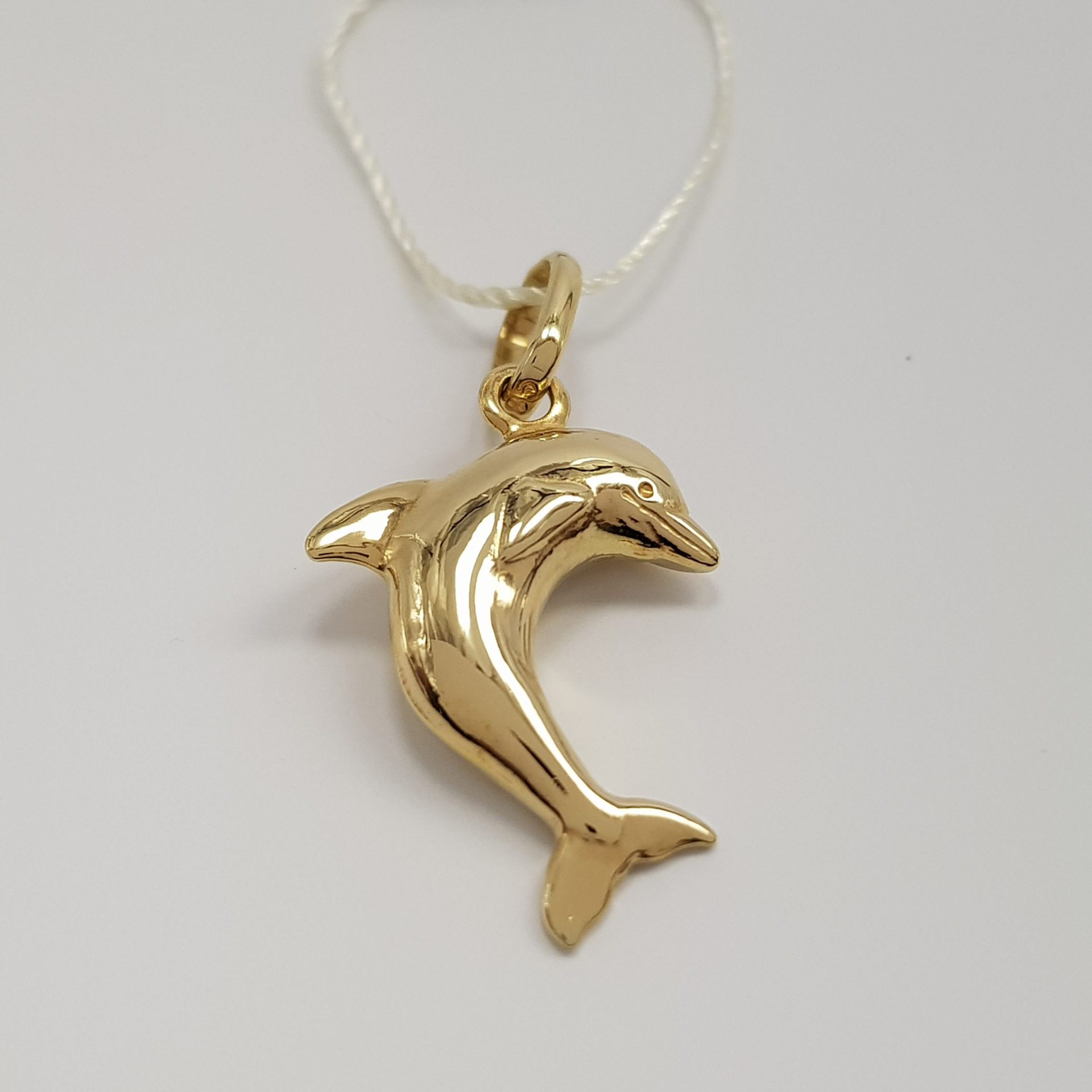 Złoty delfinek - zawieszka